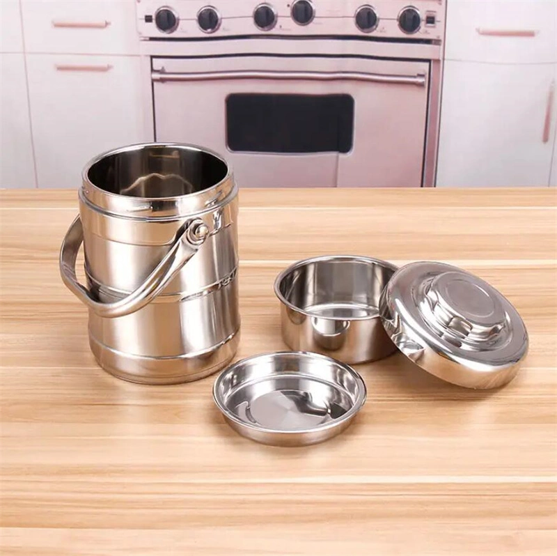 Stainless Steel Food Container Food Carrier Vacuum Thermal Cooker