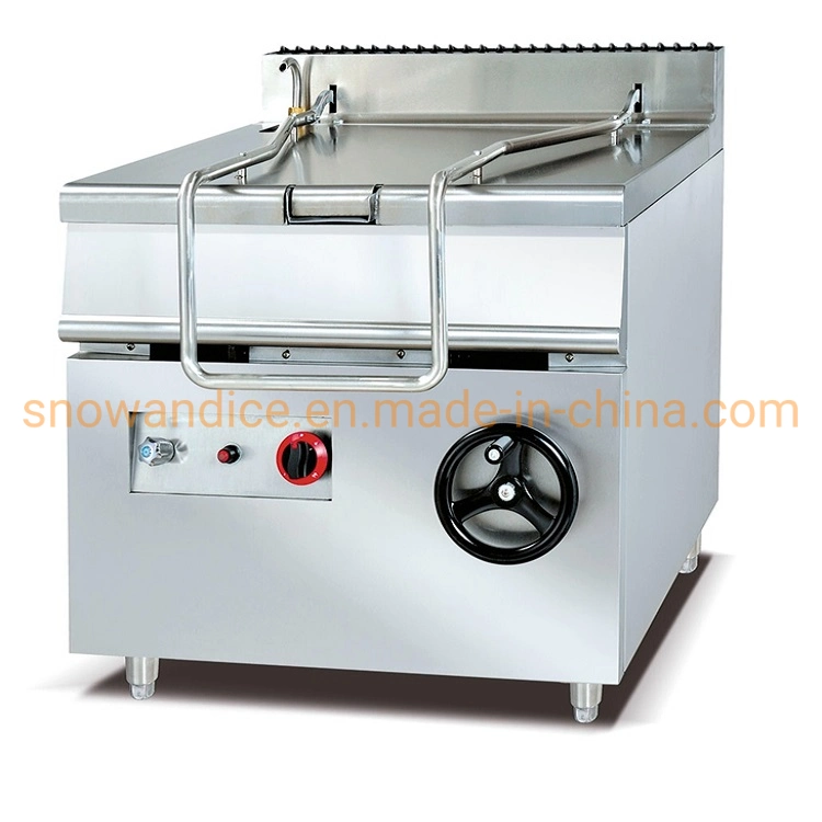 Hotel Kitchen Equipment for Making Soup Gas Soup Kettle Serviced for Restaurant in 60L Counter Top Soup Pot