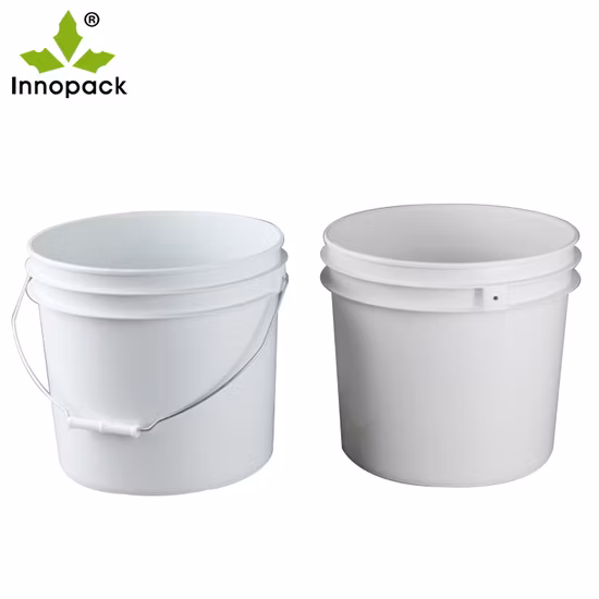 Secchio multiuso addensato, secchio di plastica portatile